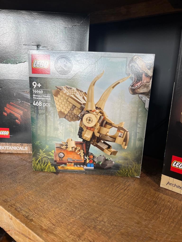 NIEUW: LEGO Dinosaur Fossils: Triceratops Skull 76969, Jurassic World, Lego, Nieuw, Ophalen of Verzenden
