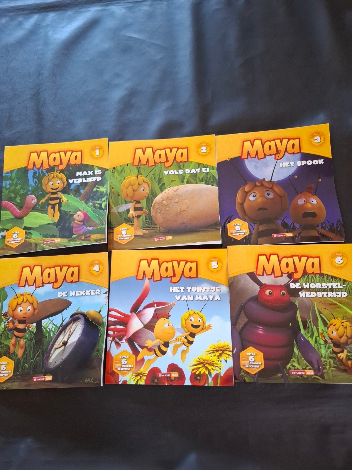 kinderboeken maya de bij, Ophalen of Verzenden, Zo goed als nieuw, Fictie algemeen, 5 of 6 jaar