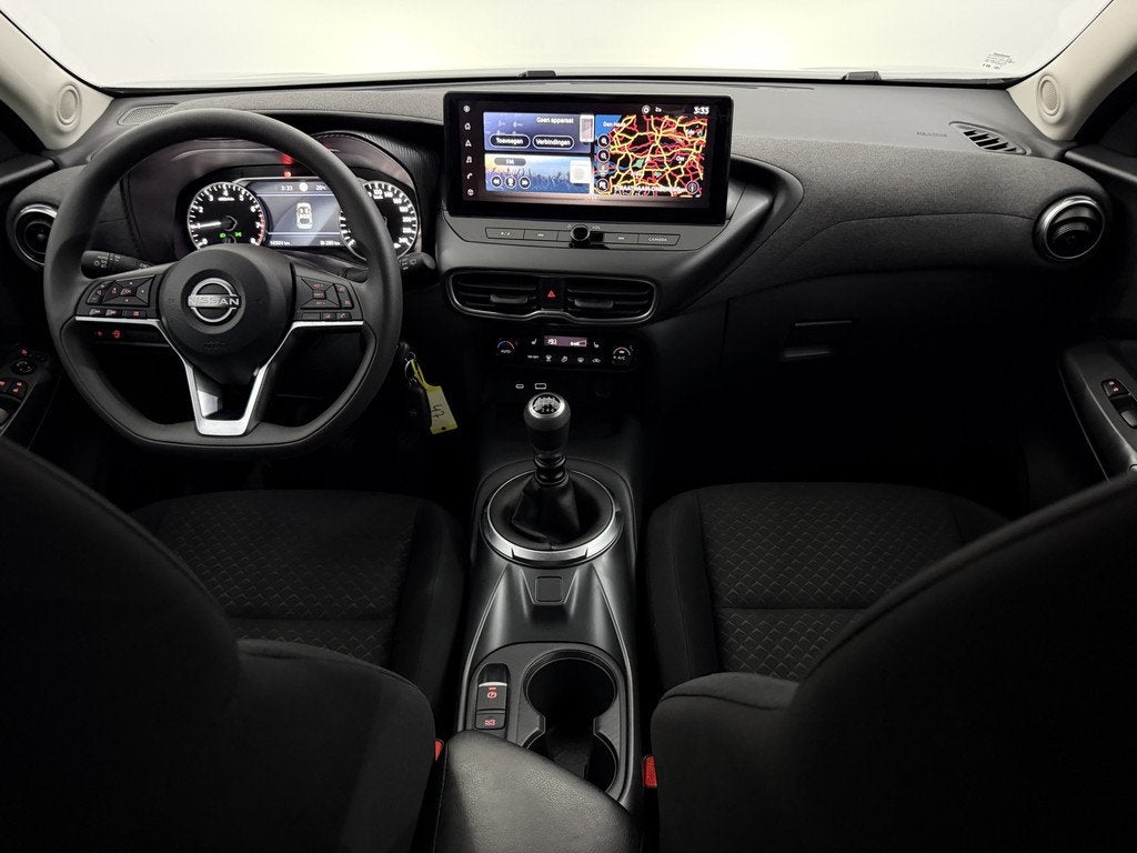 Nissan Juke 1.0 DIG-T Acenta Camera, Navi, Stoelverwarming,, Auto's, Nissan, Voorwielaandrijving, Stof, Gebruikt, 116 pk