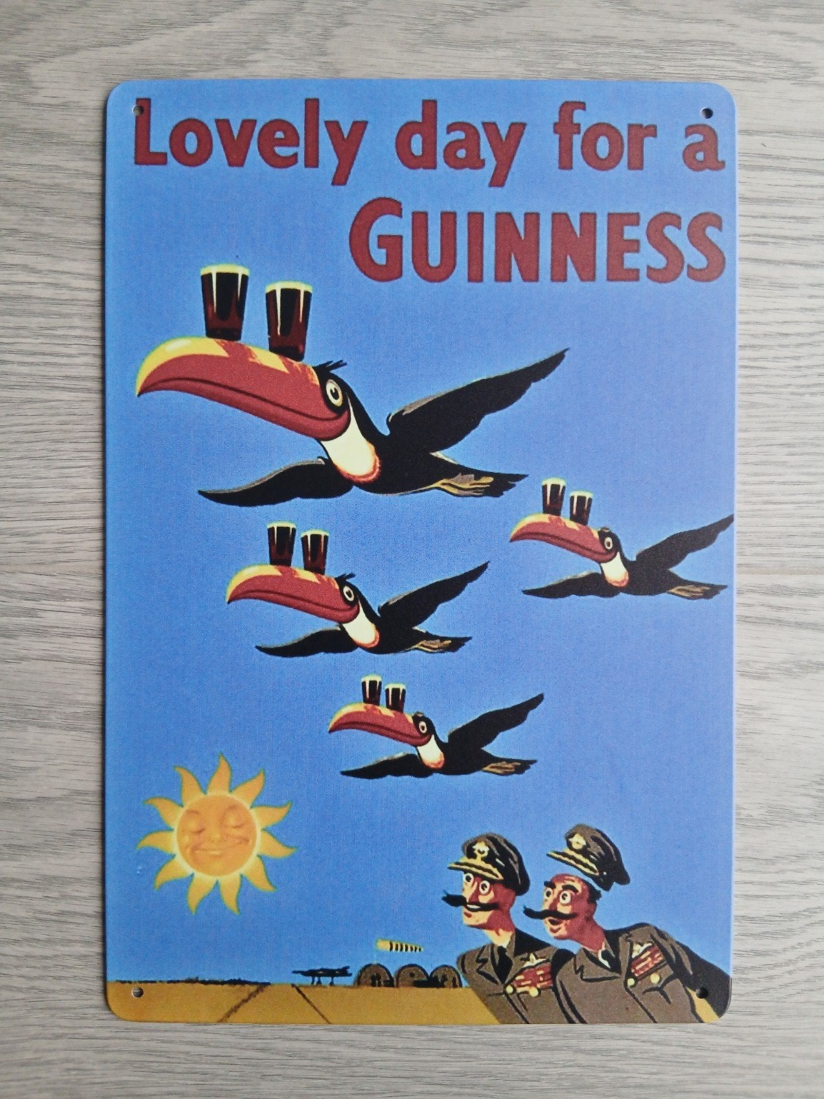 Guinness 20x30 cm Metalen Reclamebord, Ophalen of Verzenden, Nieuw, Reclamebord, Plaat of Schild, Overige merken
