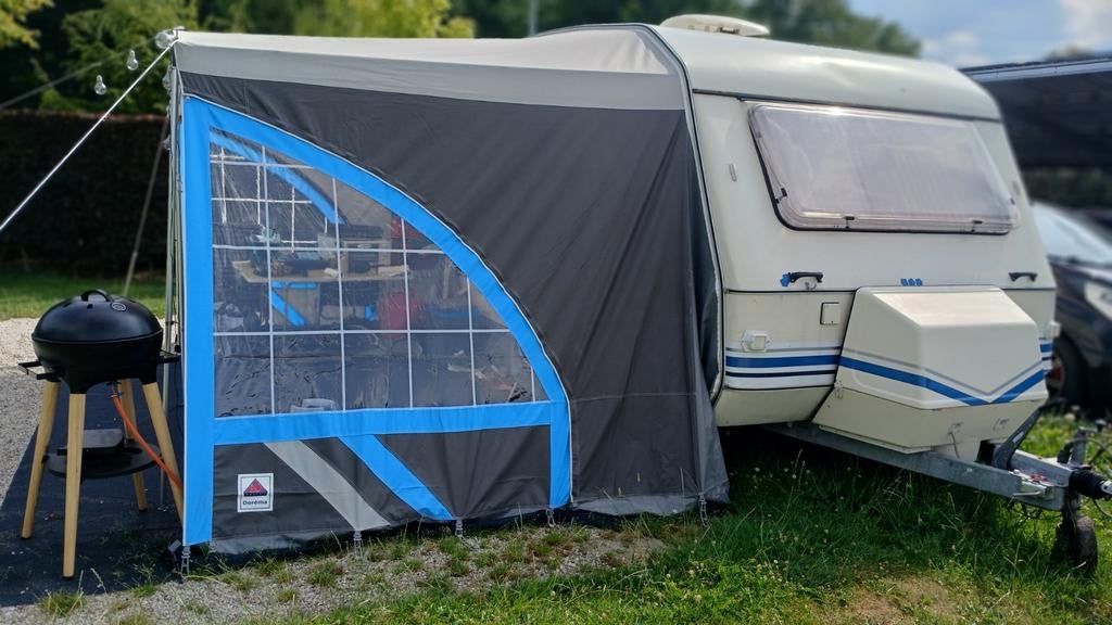 Z.G.A.N. LUIFEL, OMLOOP 7 + Lichtgewicht Aluminium Frame, Caravans en Kamperen, Voortenten en Luifels, Ophalen, Zo goed als nieuw