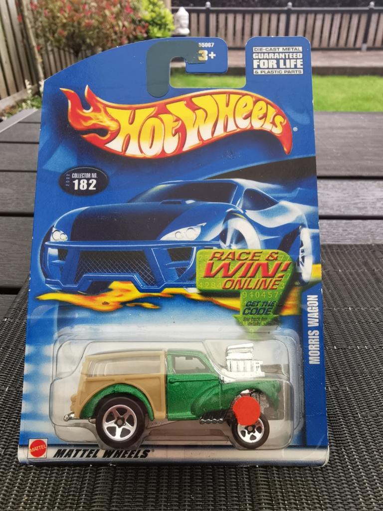 HotWheels Morris Wagon groen, Ophalen of Verzenden, Nieuw, Auto