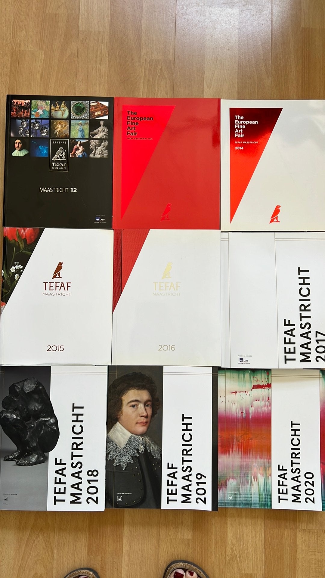 TEFAF catalogi 2012 t/m 2020, Boeken, Ophalen, Zo goed als nieuw, Overige onderwerpen