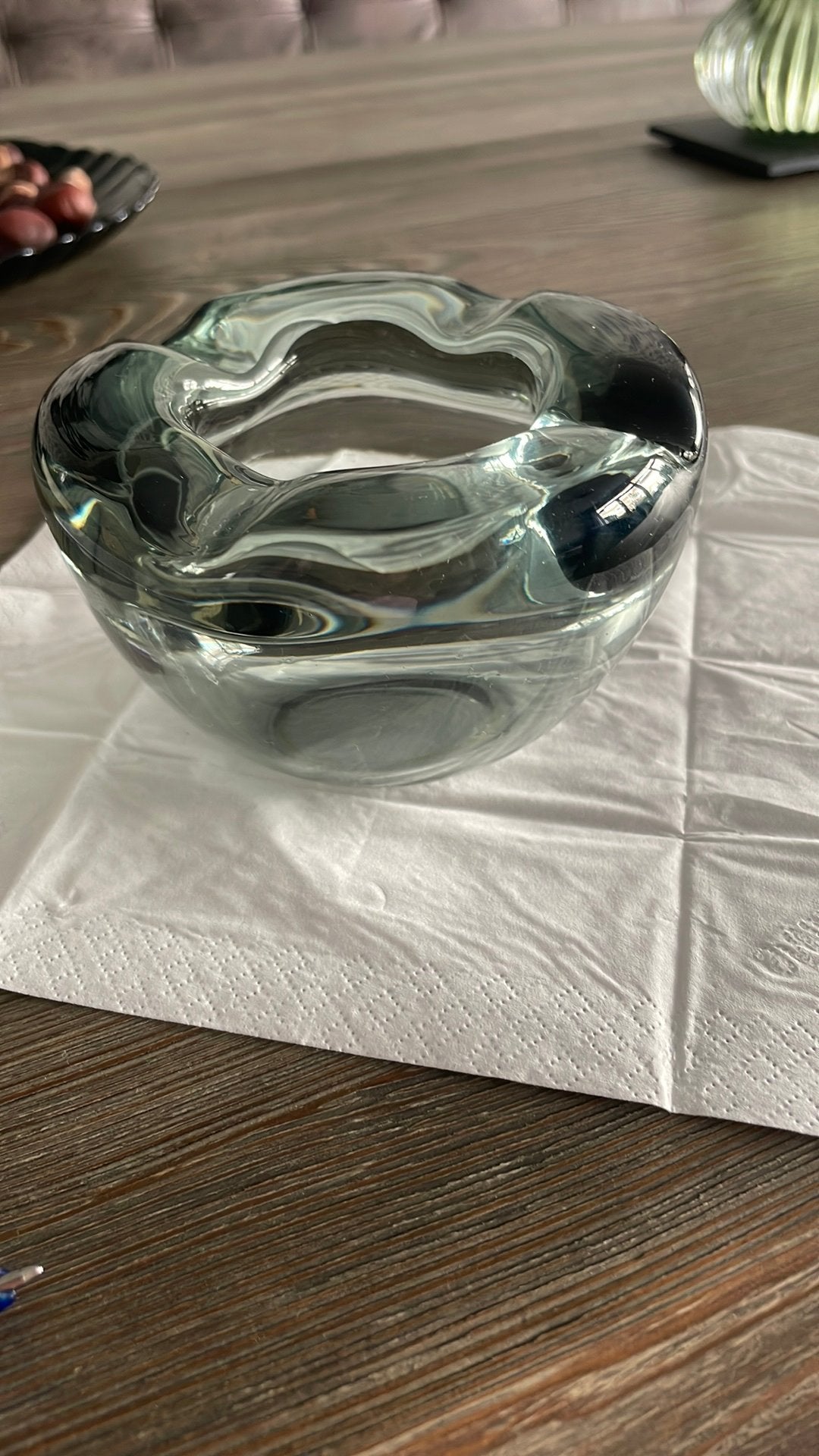 Asbak Andries Dirk copier leerdam, Antiek en Kunst, Ophalen of Verzenden