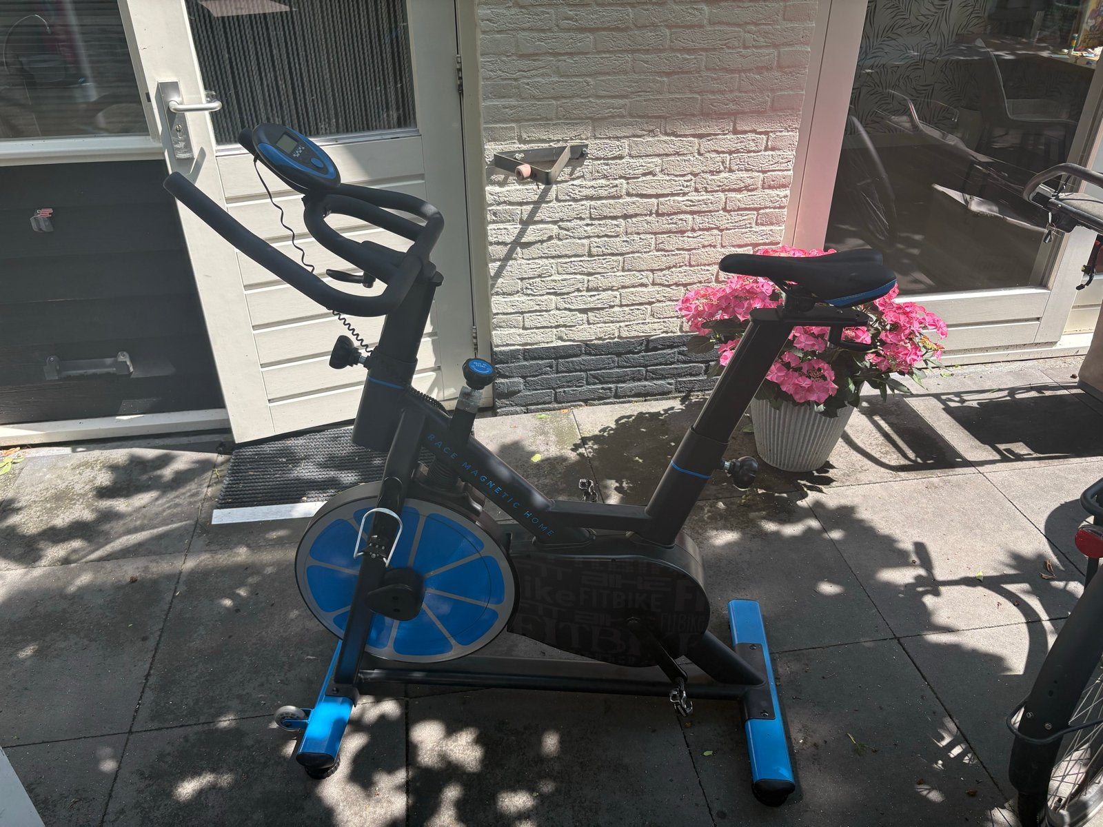 Spinningfiets - Fitbike Race Magnetic Home, Ophalen, Spinningfiets, Zo goed als nieuw, Metaal