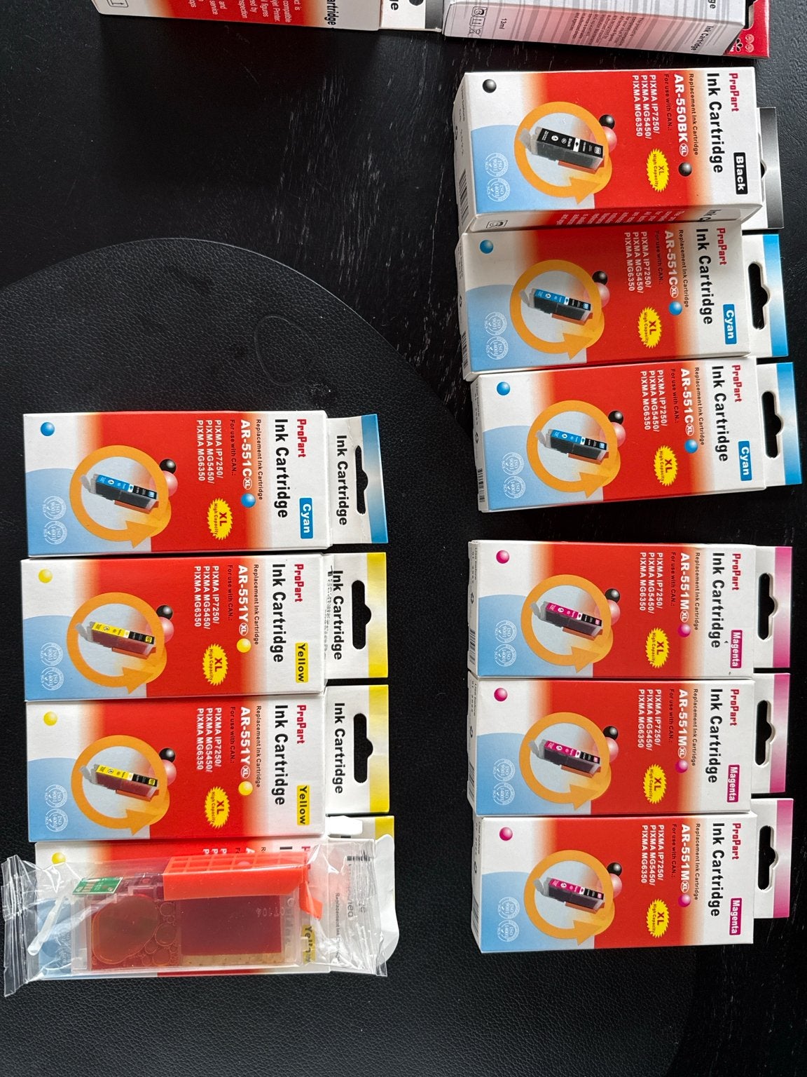 Canon PGI 550 en CLI 551 XL cartridges set ongebruikt, Computers en Software, Printerbenodigdheden, Ophalen of Verzenden, Nieuw