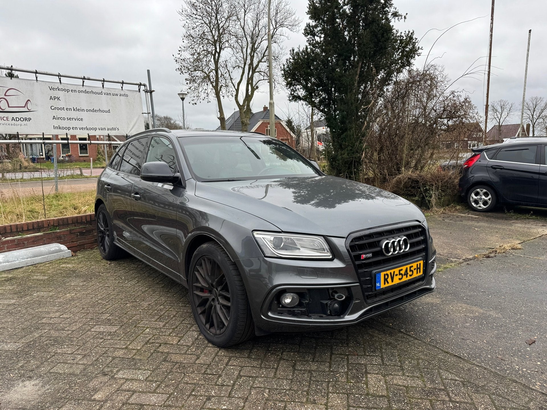 Audi Q5 3.0 TDI SQ5 Plus let op motor start niet, Auto's, Audi, Automaat, 15 km/l, Gebruikt, Euro 6