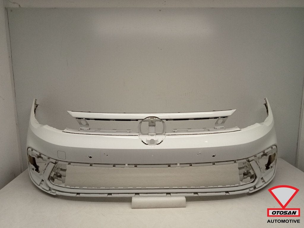 VW Polo 2G Facelift Origineel! Voorbumper 4x PDC 2021+, Gebruikt, Volkswagen, Volkswagen AG, Bumper