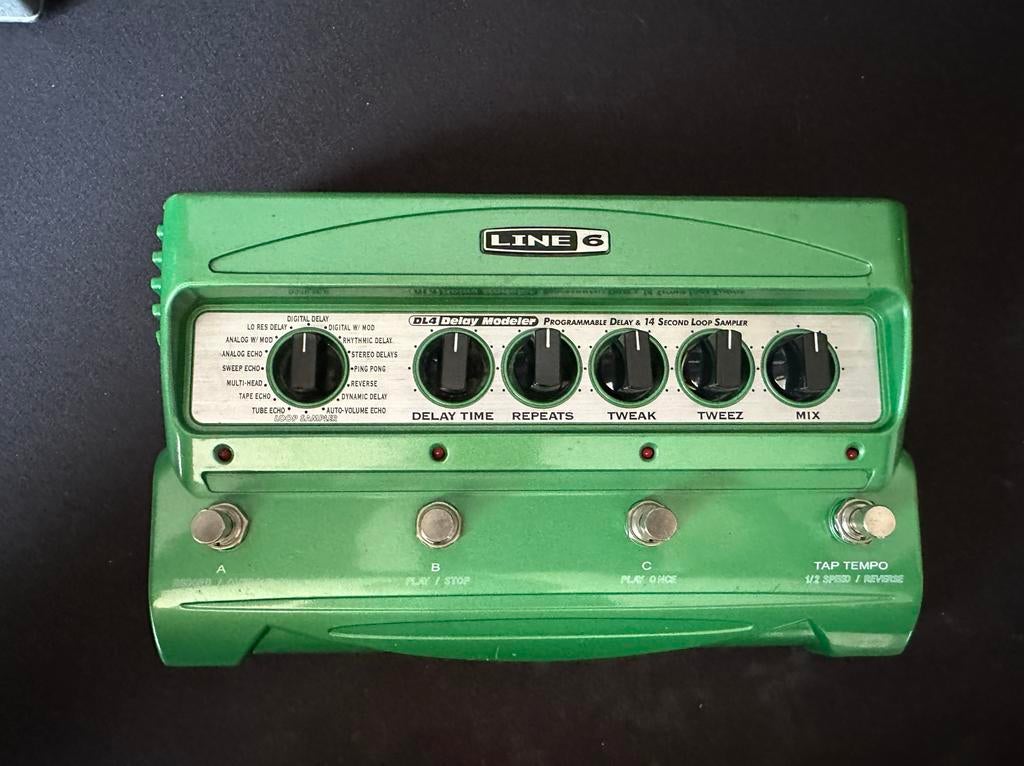 Line 6 DL4 Delay Modeler - Groene Multi-effect Pedaal, Ophalen of Verzenden, Zo goed als nieuw