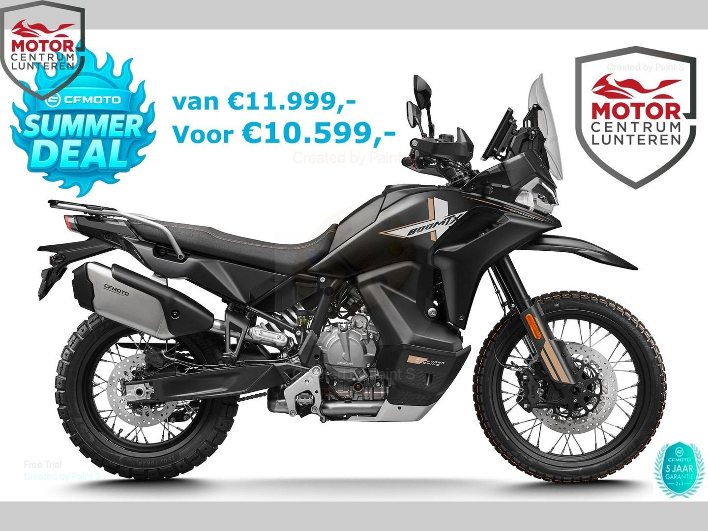 CFMOTO 800MTX 2025 Enduro, Motoren, 2 cilinders, Motorrijbewijs A, Bedrijf, Onbekend
