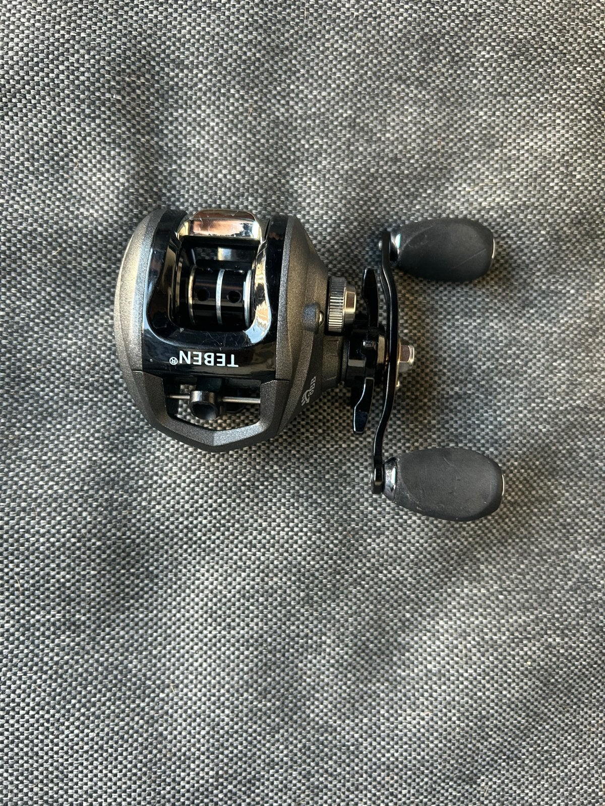 Teben reel - Baitcaster - Linkshandig, Ophalen of Verzenden, Nieuw, Molen