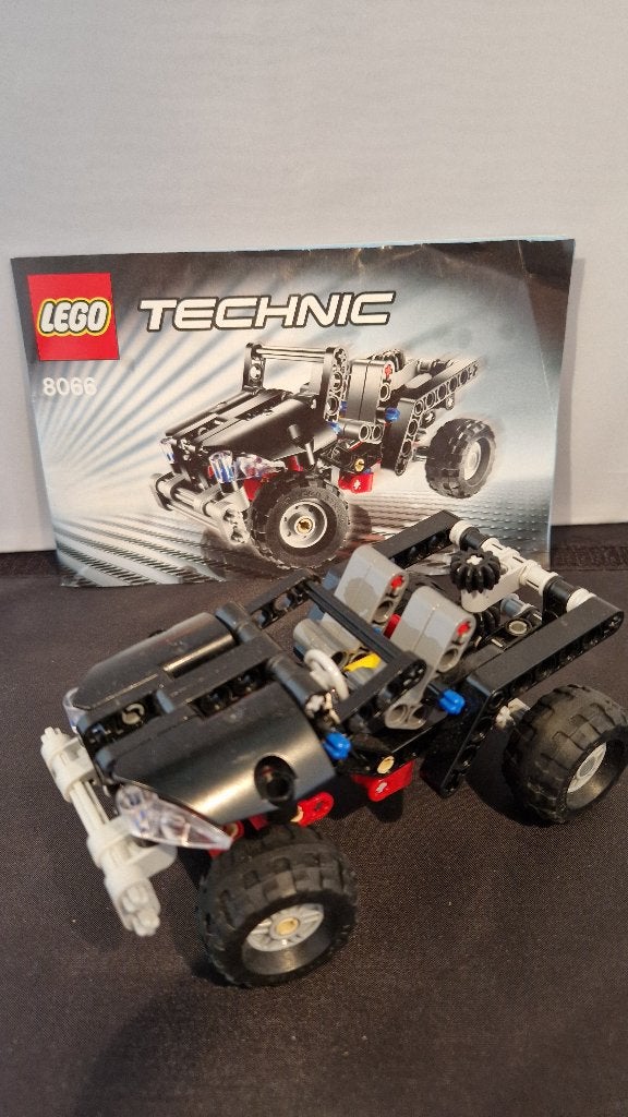 Lego Technic 8066 Terreinwagen met Instructieboekje, Gebruikt, Lego, Inclusief instructies, Ophalen of Verzenden