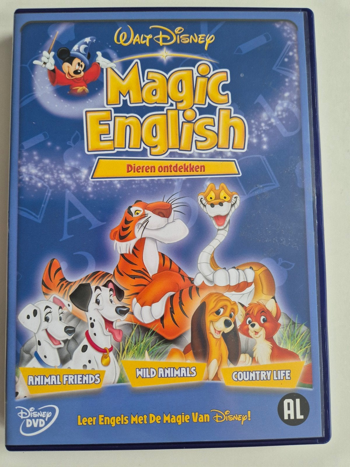 Disney Magic English: Dieren Ontdekken DVD, Alle leeftijden, Ophalen of Verzenden, Zo goed als nieuw, Educatief
