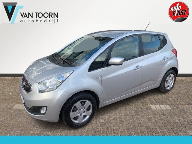 Kia Venga 1.4 CVVT 20th Anniversary, trekhaak, navigatie ., Auto's, Voorwielaandrijving, Euro 5, Stof, Zwart