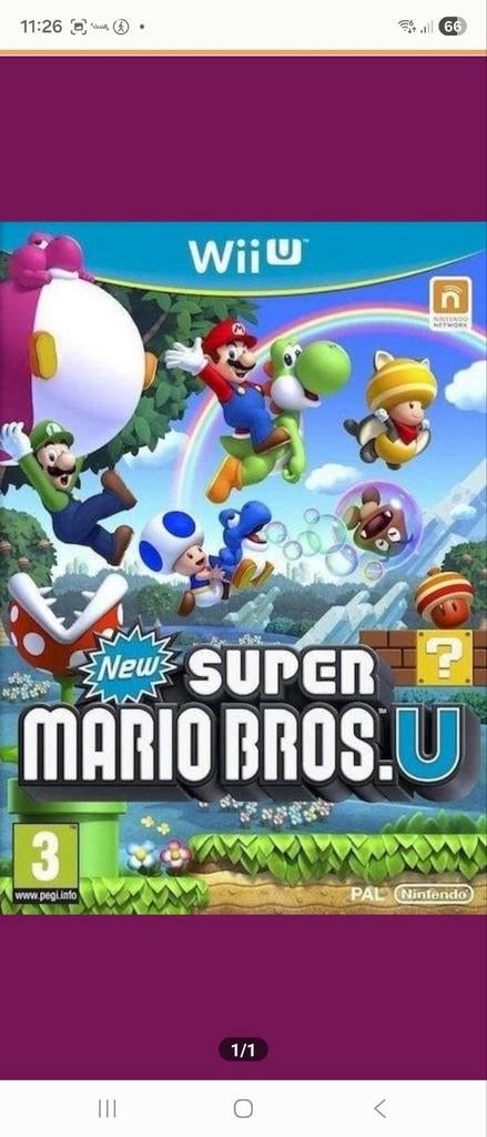 Te koop Mario bros game, Avontuur en Actie, 1 speler, Ophalen of Verzenden, Zo goed als nieuw