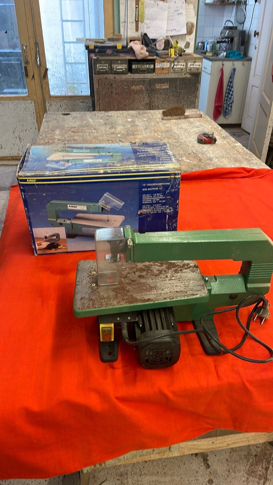 Figuurzaag machine, Ophalen, Minder dan 30 mm, Gebruikt, Figuurzaag