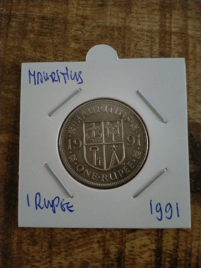 Mauritius 1 Rupee 1991, Verzenden, Overige landen, Losse munt