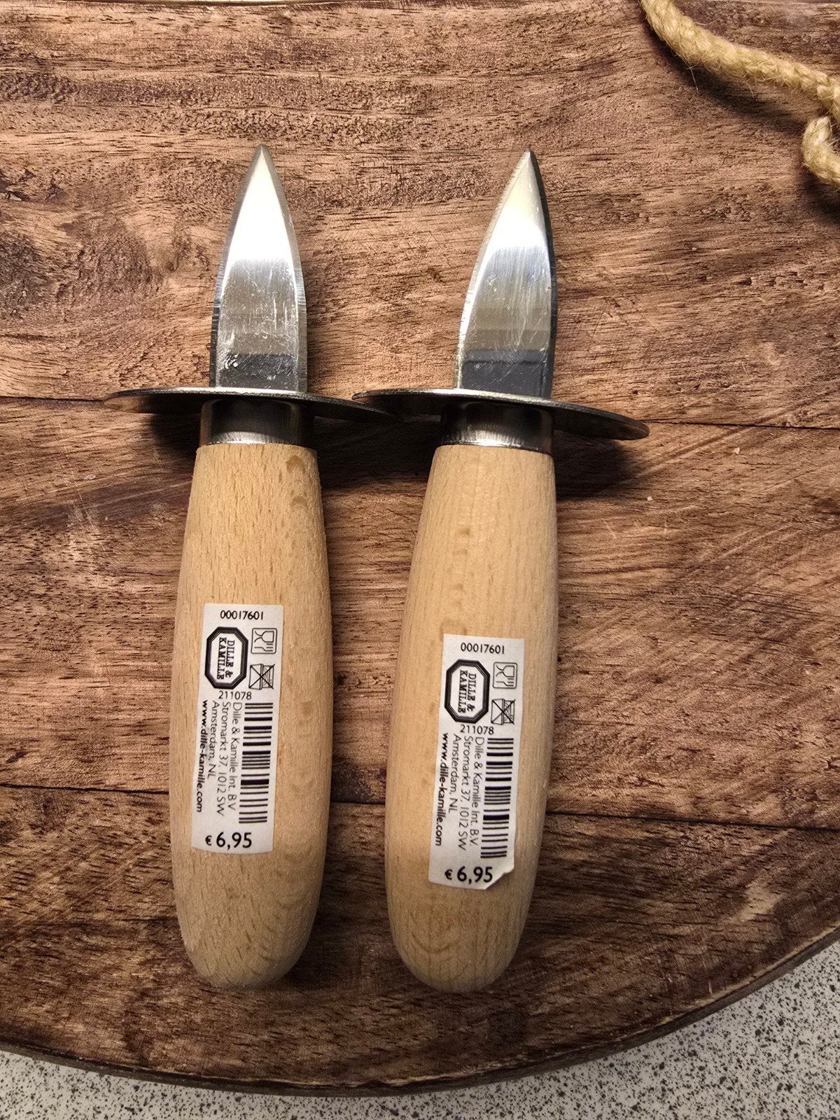 Oestermessen van Dille & Kamille - 2 stuks, nieuw, Overige typen, Ophalen of Verzenden, Nieuw, Overige merken
