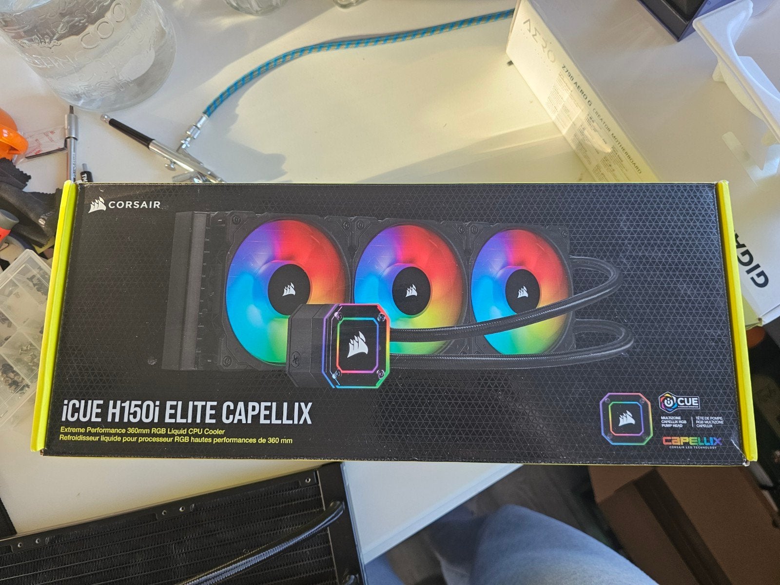 Corsair H150i Elite Capellix AIO Waterkoeling, Computers en Software, Ophalen of Verzenden, Zo goed als nieuw, Waterkoeling