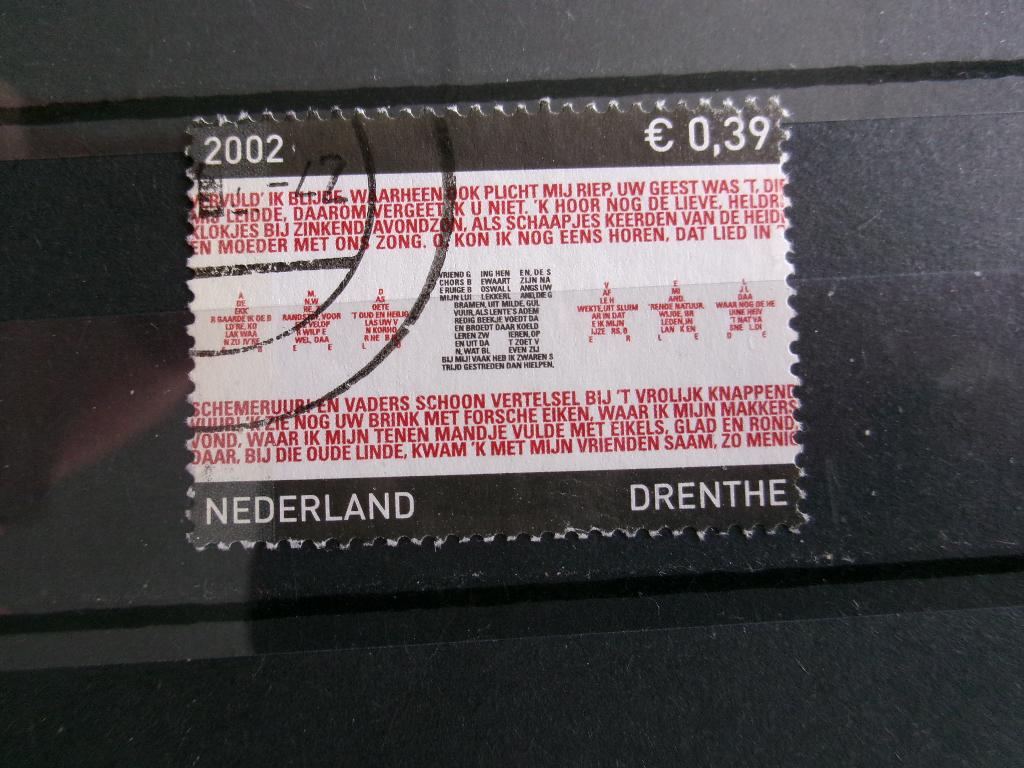 2002 - drenthe (826c), Postzegels en Munten, Verzenden, Gestempeld