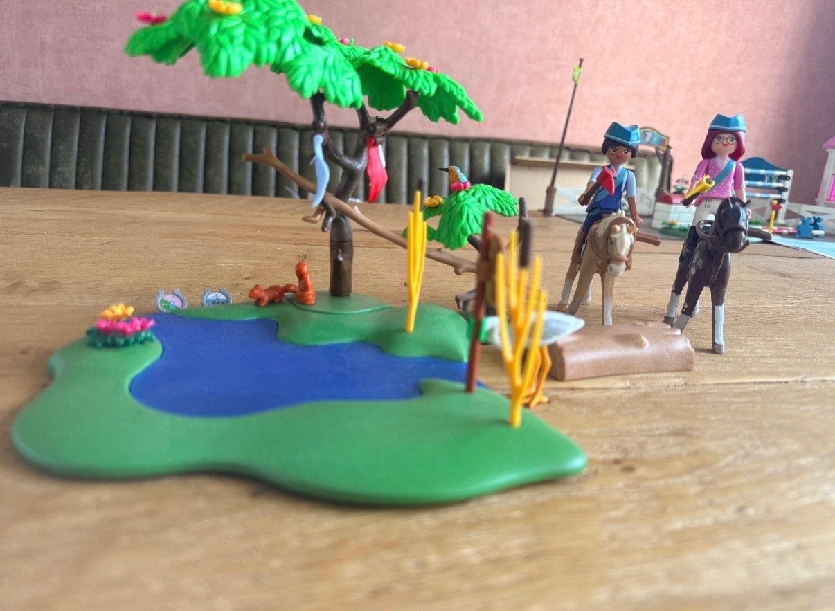 Playmobil Spirit Rivierentocht 70330 COMPLEET!, Ophalen, Complete set, Overige typen, Zo goed als nieuw