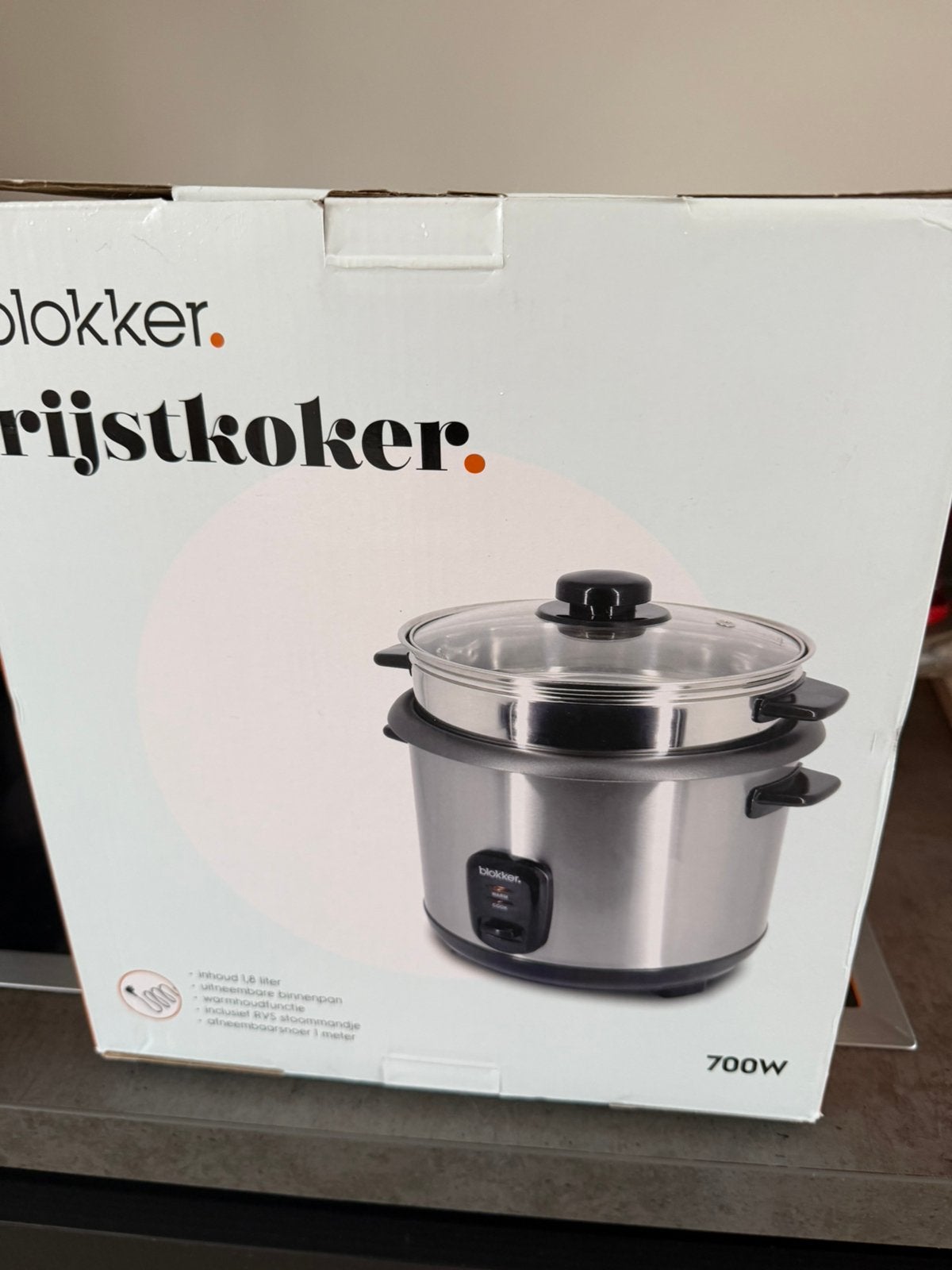 Rijstkoker new Blokker, Ophalen of Verzenden, Nieuw