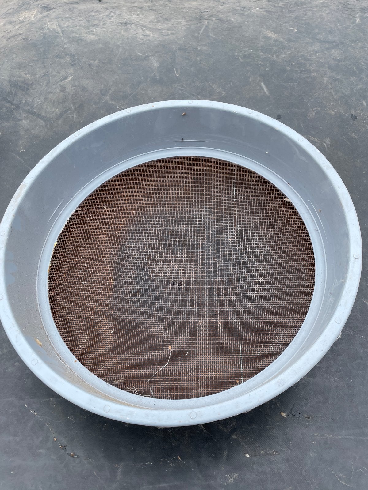 Zeef voor mortel - Super Prof 450x100mm - 2,2mm maaswijdte, Ophalen, Gebruikt, Overige typen, Overige merken