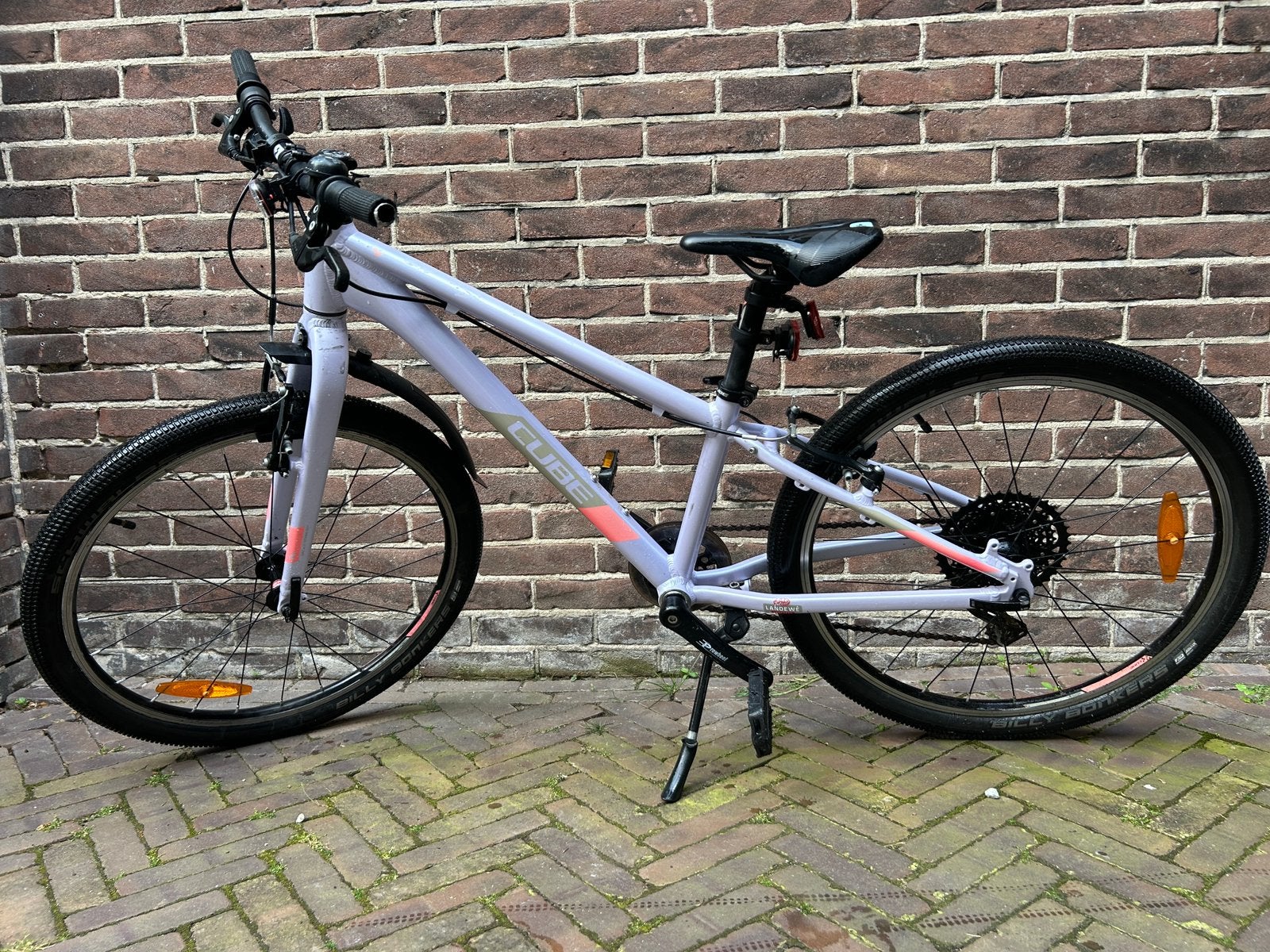 Mooie cube kinderfiets mountainbike, Minder dan 45 cm, Ophalen, Zo goed als nieuw, Overige merken