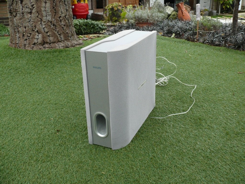 Philips SW5000 subwoofer, Ophalen of Verzenden, Gebruikt