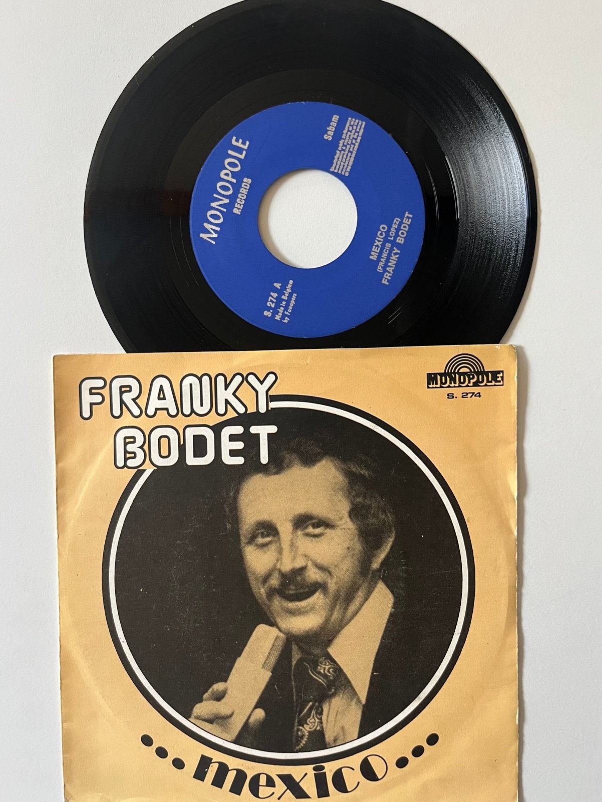 Franky Bodet “ Mexico “, Ophalen of Verzenden, Zo goed als nieuw, Overige formaten, Levenslied of Smartlap
