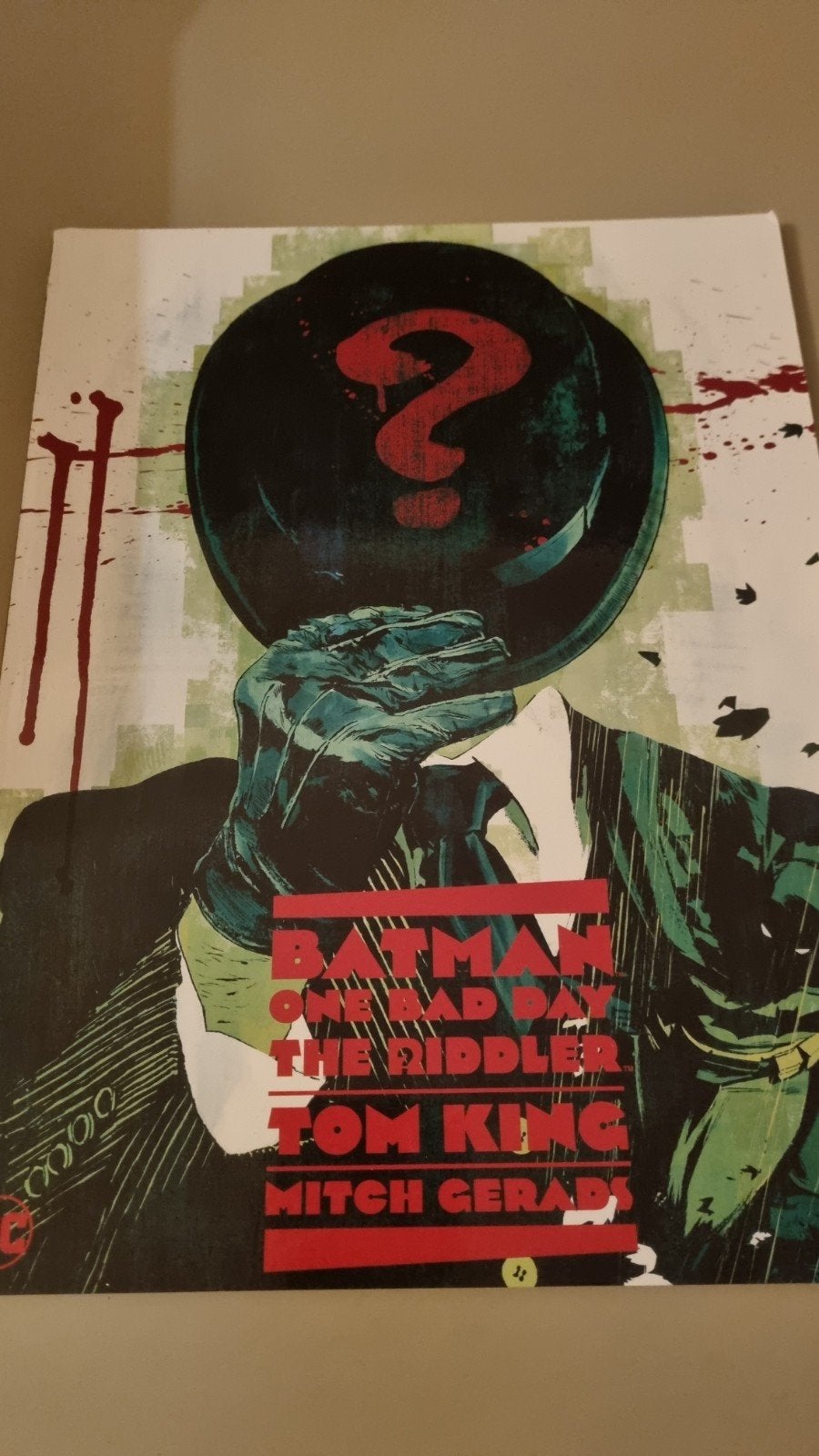Batman One Bad Day: The Riddler - Tom King, Eén stripboek, Ophalen of Verzenden, Zo goed als nieuw, Tom King