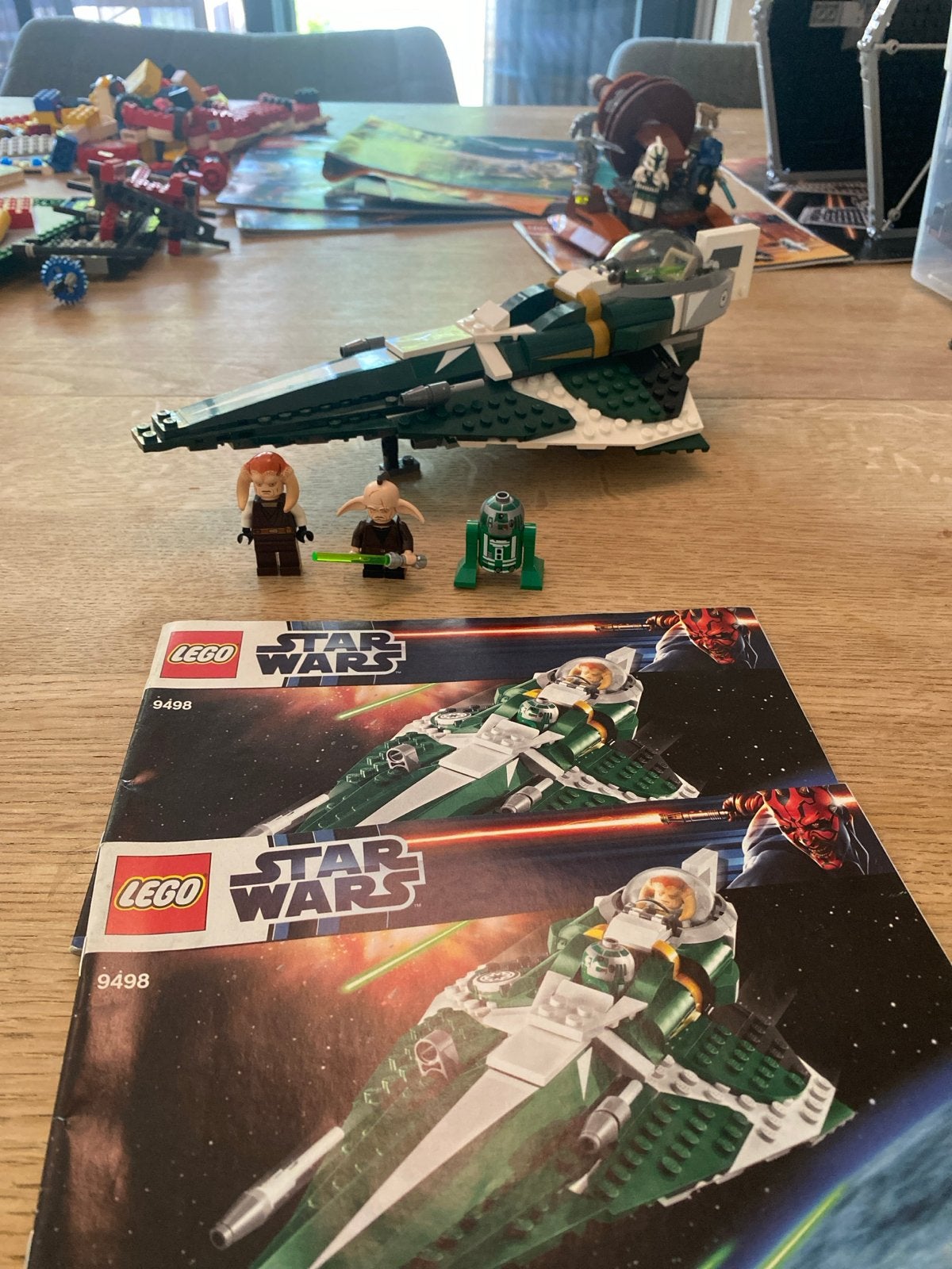Lego Star Wars 9498 Saesee Tiin's Jedi Starfighter compleet, Kinderen en Baby's, Speelgoed | Duplo en Lego, Gebruikt, Star Wars
