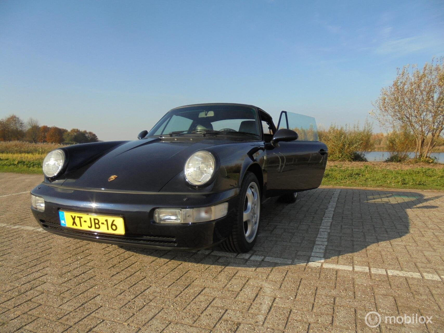 Porsche 911 Cabrio 3.6, Achterwielaandrijving, Gebruikt, Cabriolet, Blauw