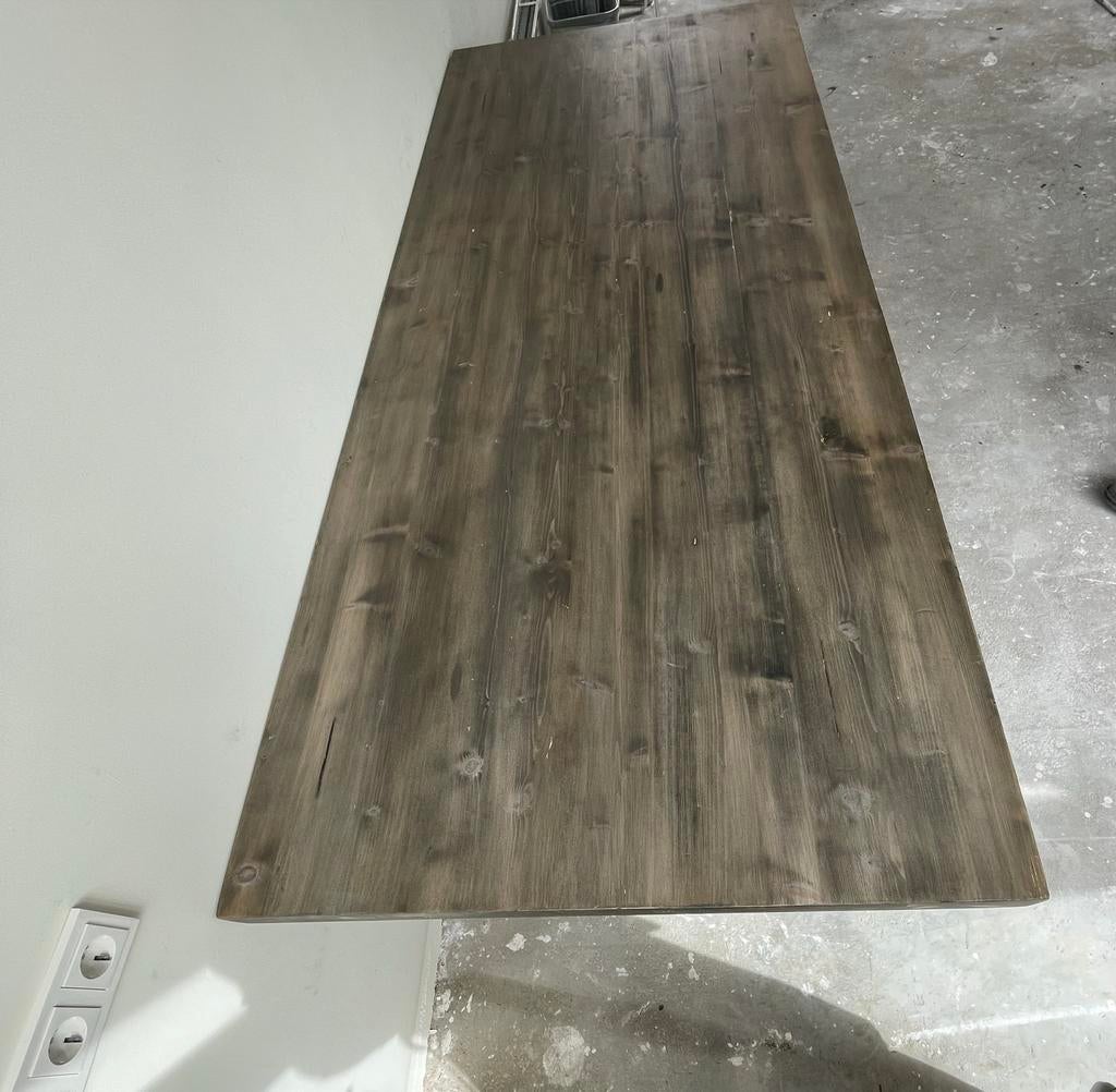 Kloostertafel, Huis en Inrichting, Tafels | Eettafels, Ophalen, Gebruikt, 100 tot 150 cm, 200 cm of meer