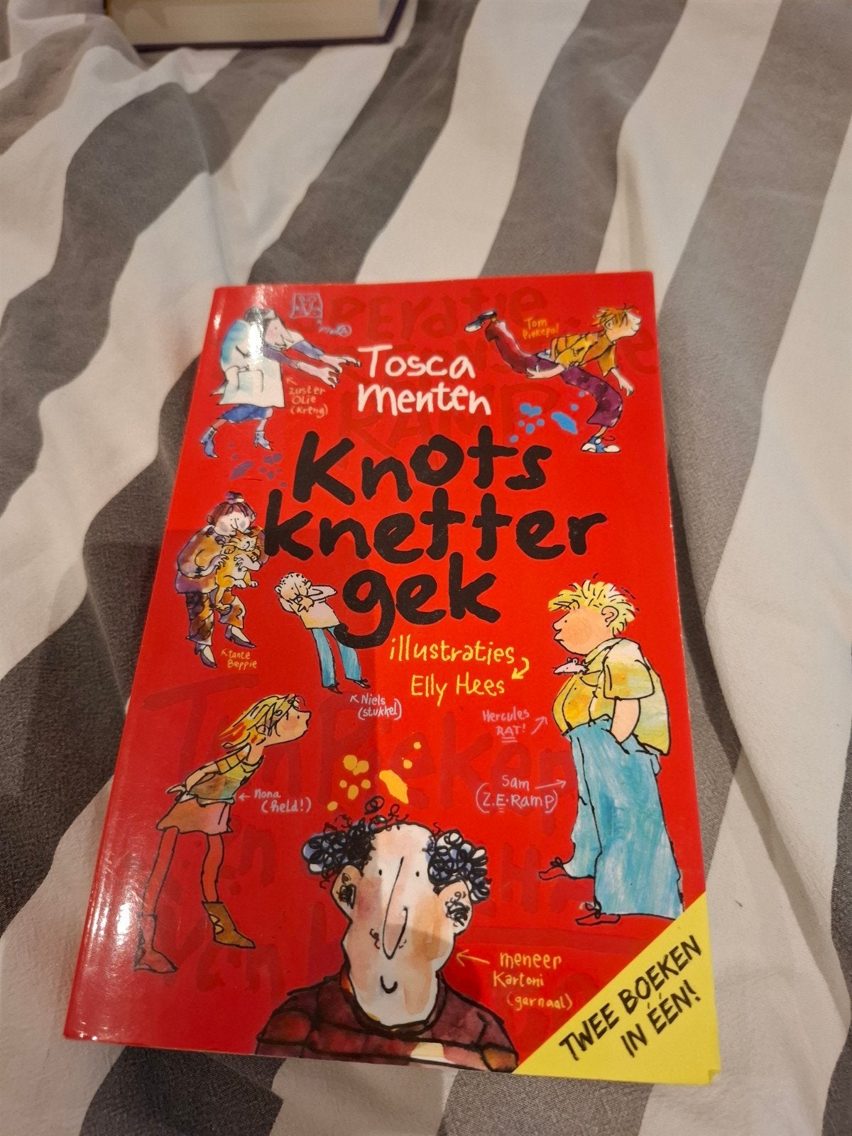 Knots Knetter Gek - Tosca Menten (Twee boeken in één!), Ophalen of Verzenden, Zo goed als nieuw