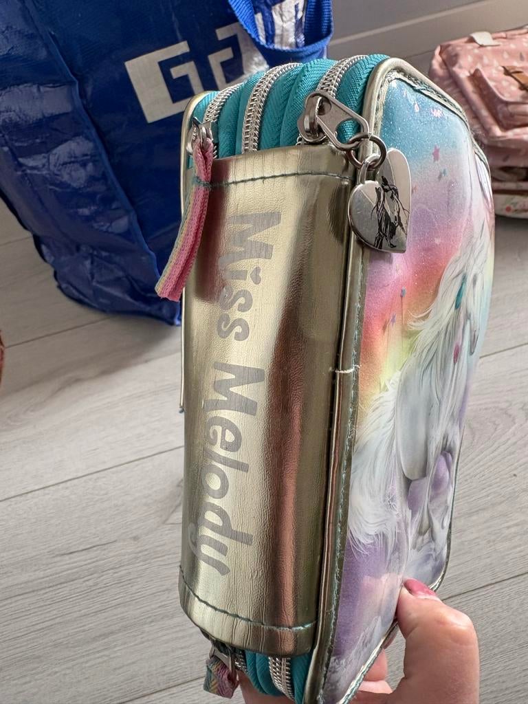 Miss melody etui paarden nette staat, Ophalen of Verzenden, Gebruikt