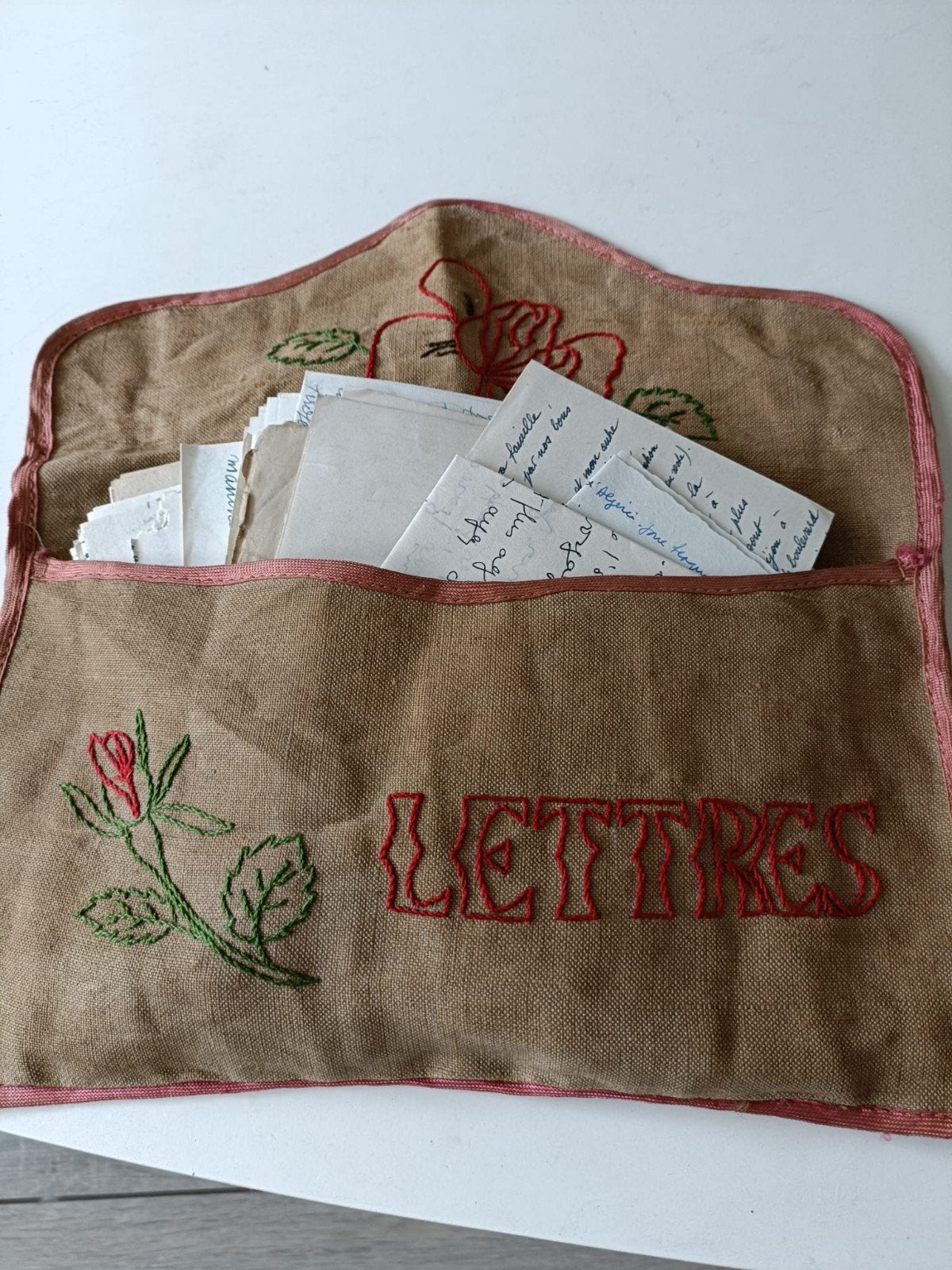 Vintage handgeschreven brieven, kaarten & originele Lettres, Ophalen of Verzenden
