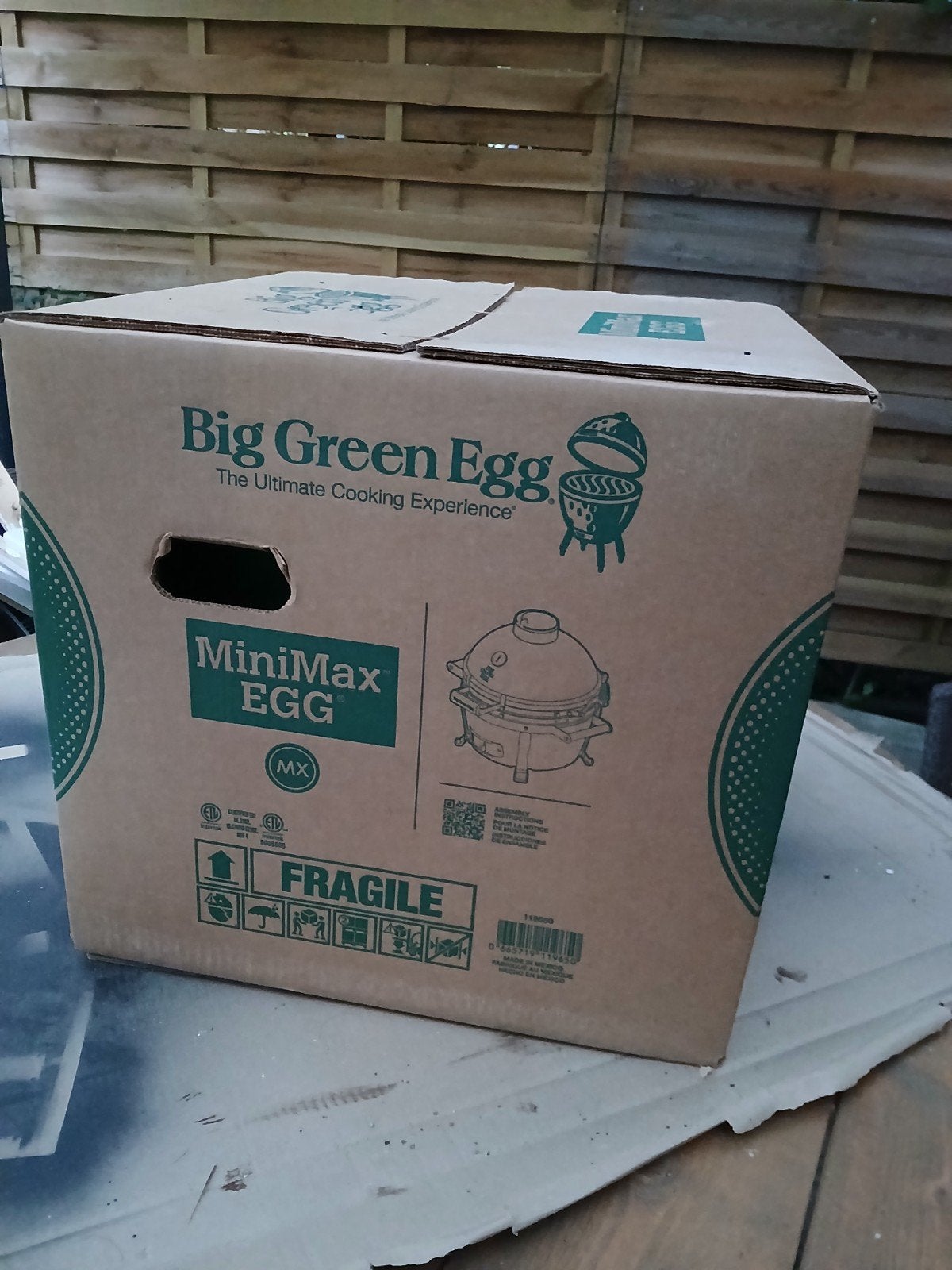 big green egg minimax, Ophalen, Nieuw