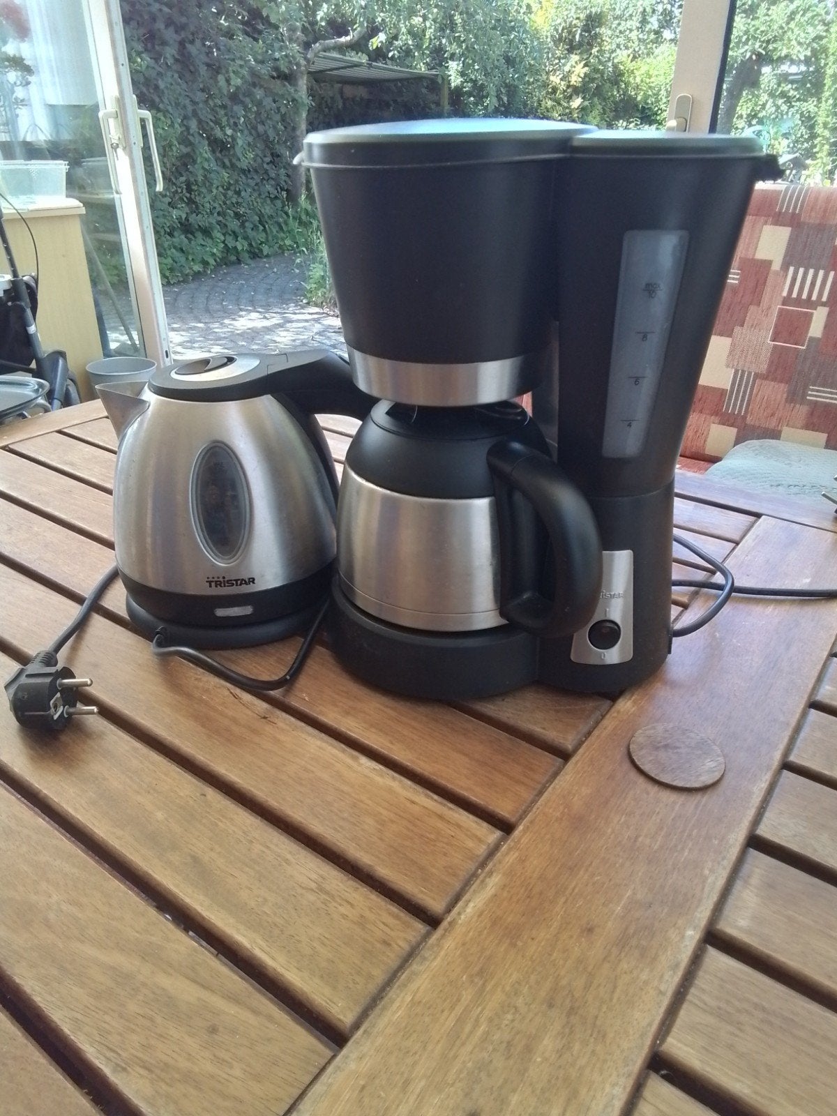 Tristar Koffiezetapparaat KZ-1224 met waterkoker WK-1325, Ophalen, Gebruikt