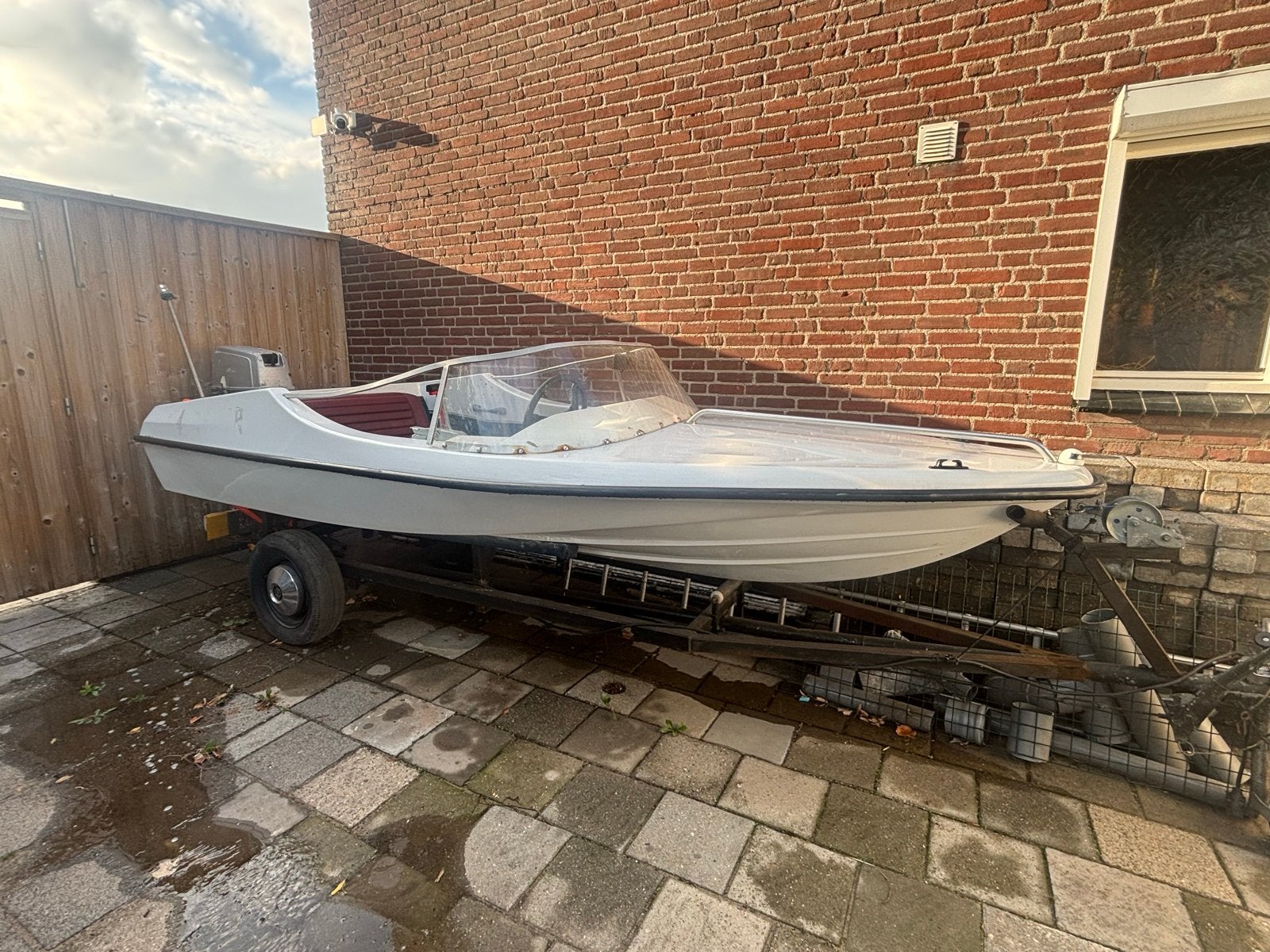 Vega 405 met 30pk Suzuki buitenboordmotor en trailer, Ophalen, Overige merken, Gebruikt, Tot 1.00 meter