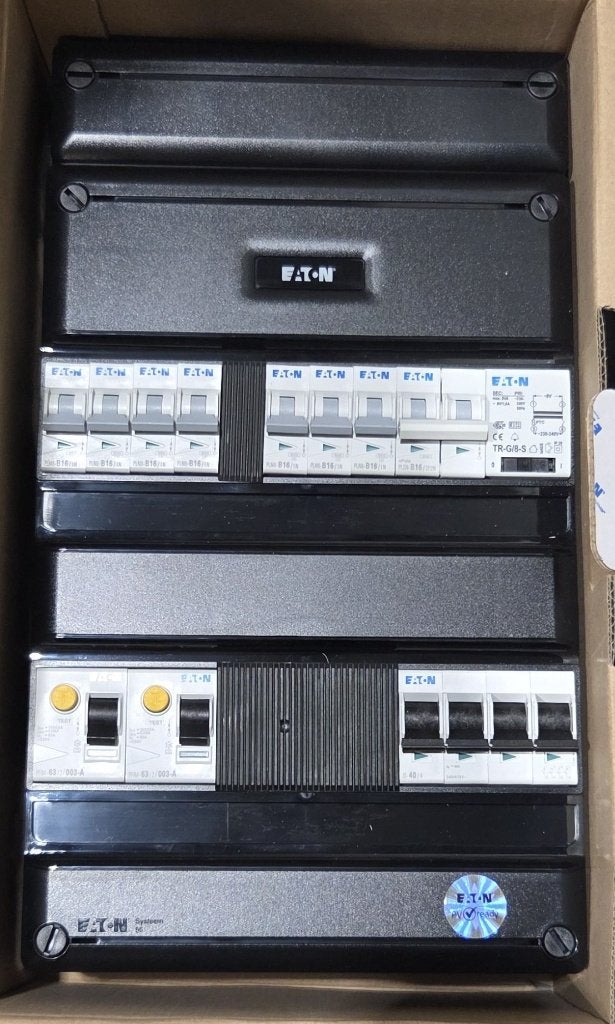 Eaton 1/3 fase 7 groeps groepenkast NIEUW | PV Ready, Ophalen of Verzenden, Nieuw, Eaton, Groepenkast