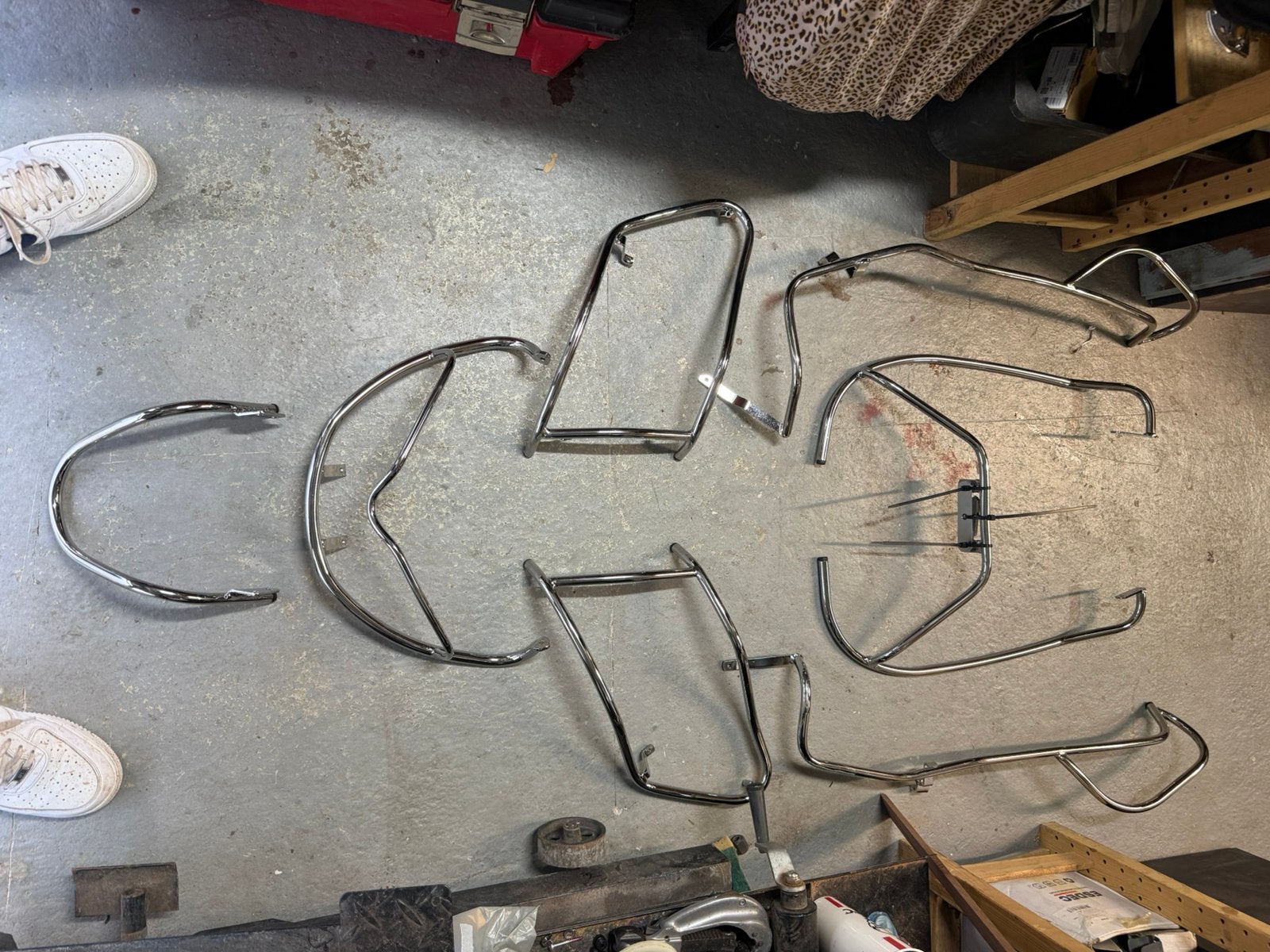 Gilera Runner Sierbeugels valbeugels beugelset, Ophalen of Verzenden, Overige typen