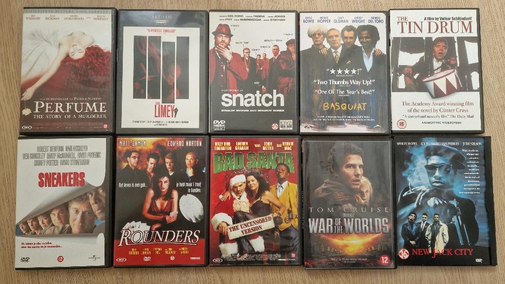 Diverse dvds EUR 2 per stuk, Alle leeftijden, Ophalen of Verzenden, Zo goed als nieuw, Overige genres