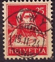 Zwitserland Mi 168 gest, Ophalen of Verzenden, Gestempeld
