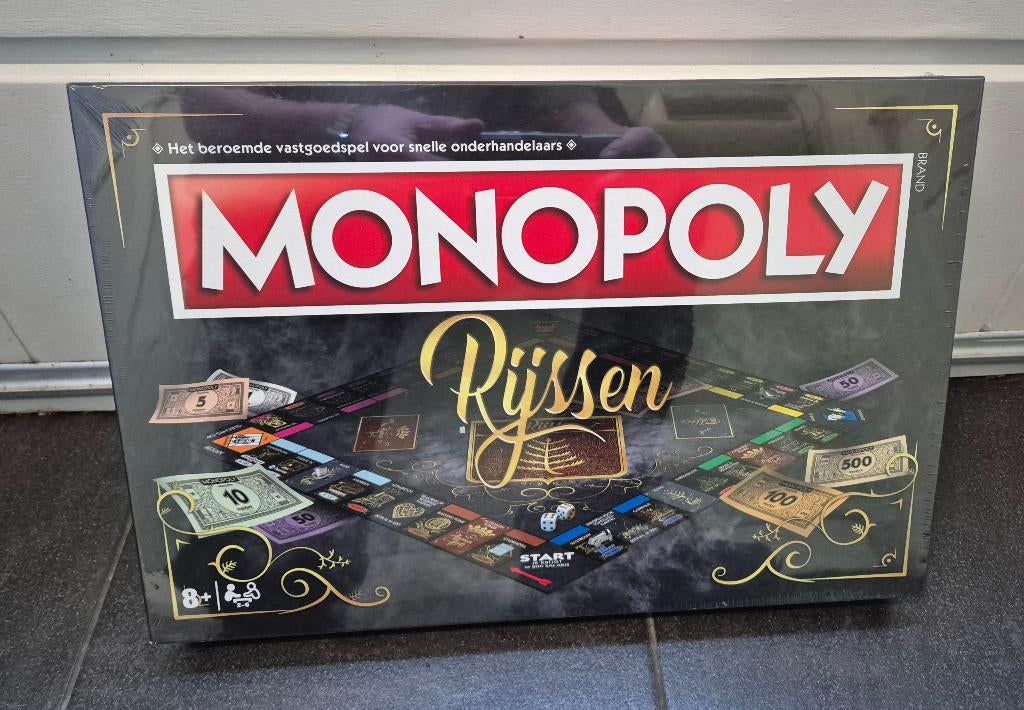 Monopoly Rijssen Nieuw in gesealde verpakking, Vijf spelers of meer, Ophalen of Verzenden, Nieuw
