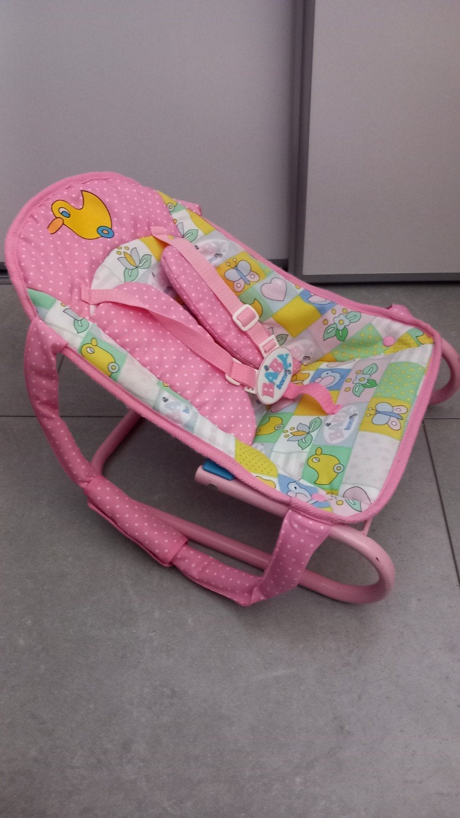 Baby born wipstoel poppen wipstoel, Kinderen en Baby's, Speelgoed | Poppen, Ophalen of Verzenden, Zo goed als nieuw, Babypop