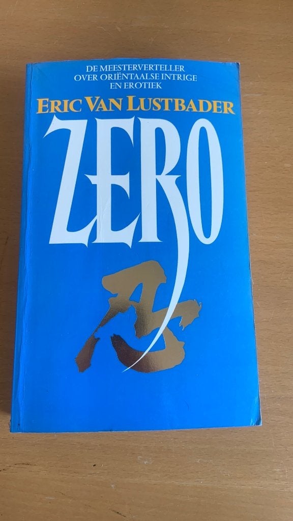 Zero - Eric van Lustbader, Ophalen of Verzenden