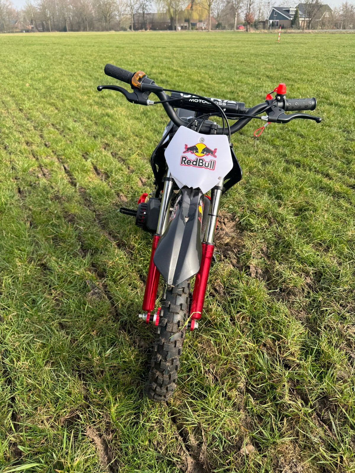Red Bull Pitbike - Zo goed als nieuw, Ophalen, Gebruikt, Trommelrem, Pitbike
