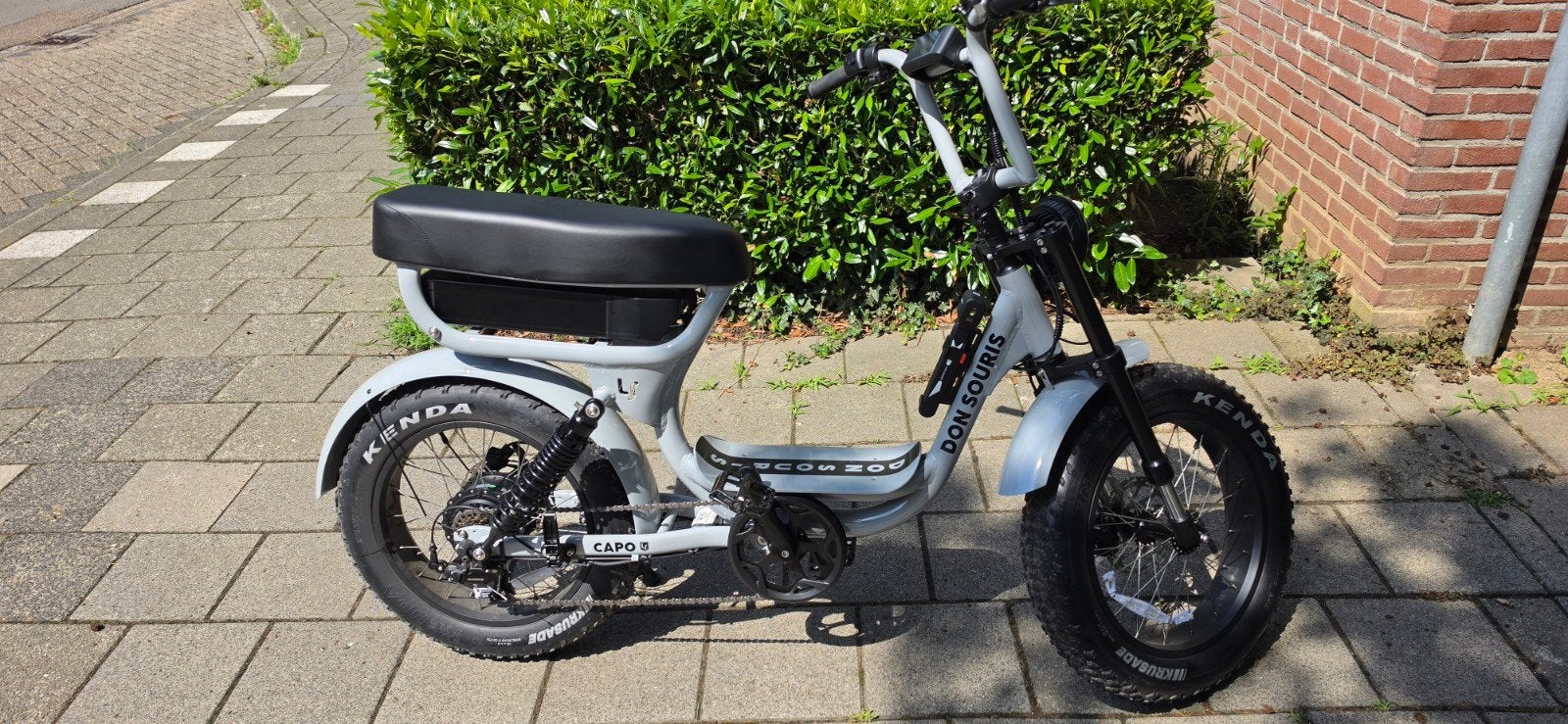 Don Souris Capo Limited Edition Nano Grey E-bike, Ophalen of Verzenden, Zo goed als nieuw, 50 km per accu of meer, Overige merken