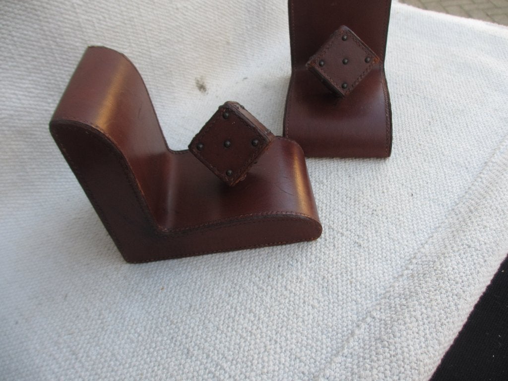 Jacques Adnet Boekensteunen,/ Bookends 1960s, Ophalen of Verzenden
